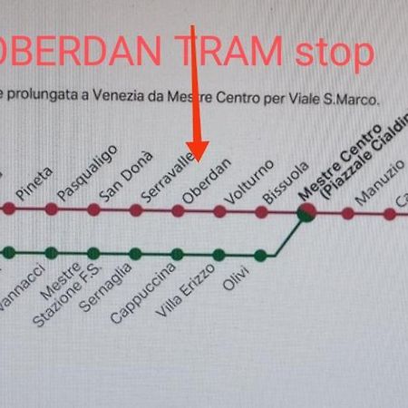 Sunshine30Mt Tram Ingresso Indipendente Wifi Venezia Free Park Lejlighed Eksteriør billede